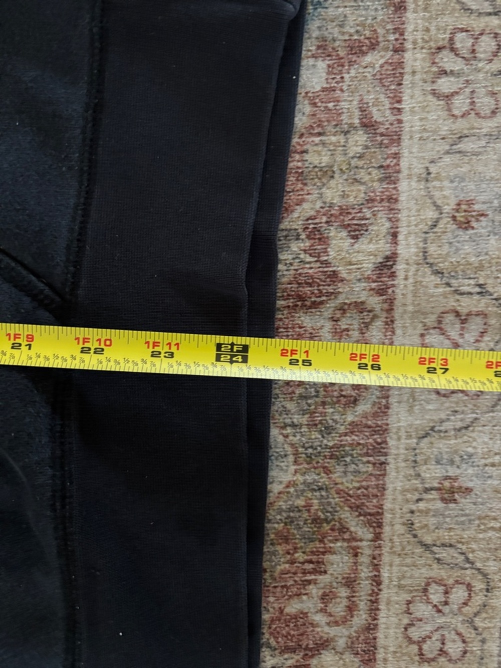 Nike AW77 Graphic Hoodie Mens Size Large Black Blue Spell Out - Picture 7 of 8